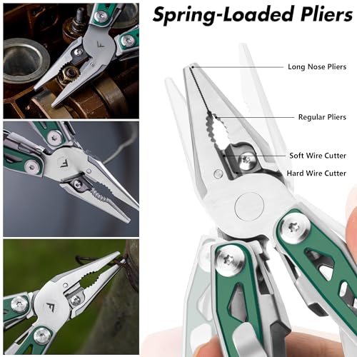 FLISSA Multi Tool Pliers, 16 In 1 Stainless Steel - Image 3