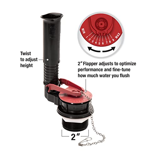 Fluidmaster PerforMAX 2-Inch Toilet Repair Kit K-400H-021-P8 - Image 4