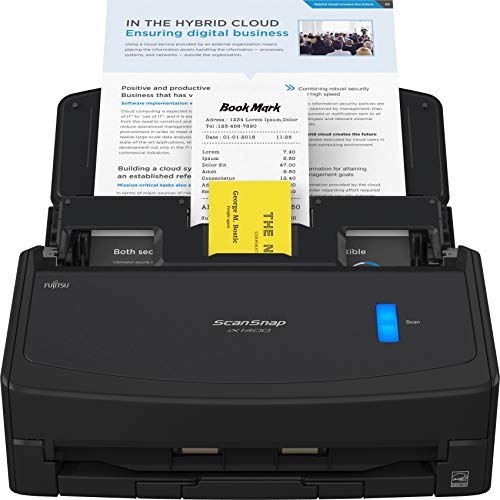 Fujitsu ScanSnap iX1400 One-Touch Document Scanner, Black - Image 2