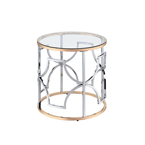 Furniture of America Glam Modern 3-Piece Coffee Table Set - Image 5