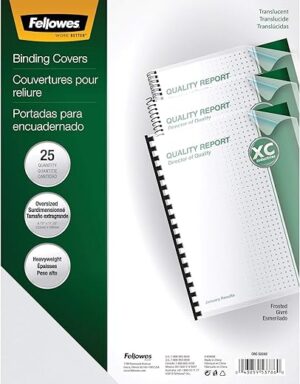 Fellowes Futura Premium Heavyweight Presentation Covers, 5224201