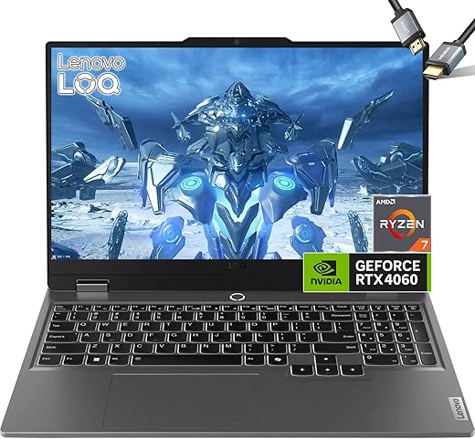 Lenovo Gaming Laptop RTX 4060 - AMD Ryzen 7 7435HS