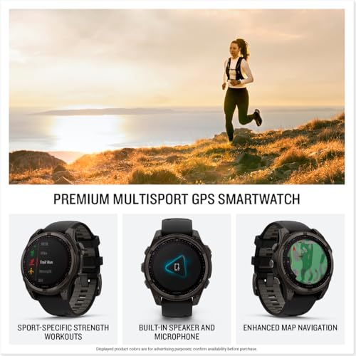 Garmin Fēnix 8 Solar Sapphire Multisport GPS Watch - Image 2