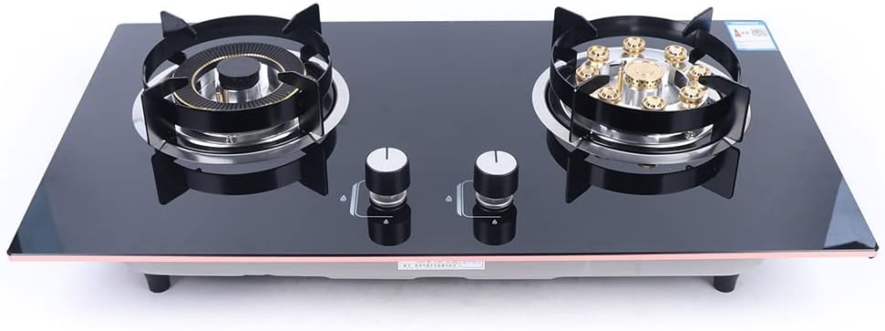 XUFOPLY Gas Stove Cooktop With 2 Burners