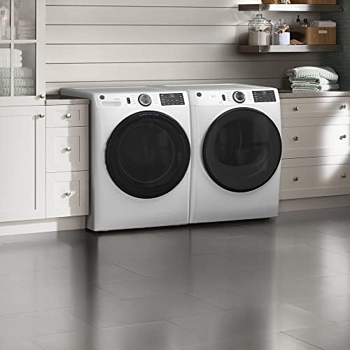 GE Front Load Gas Dryer GFD55GSSNWW 7.8 cu. ft - Image 3