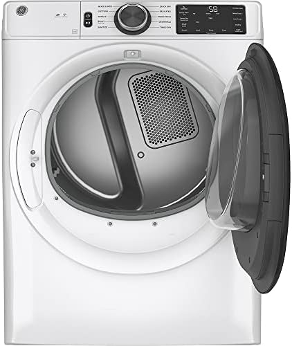 GE Front Load Gas Dryer GFD55GSSNWW 7.8 cu. ft - Image 4