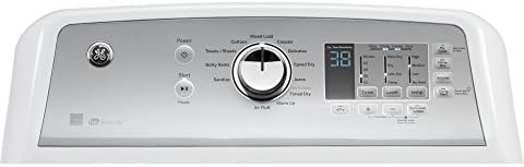 GE GTD65EBSJWS Electric Dryer, 7.4 Cu. Ft - Image 4