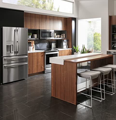 GE Profile 27.6 Cu.Ft. Stainless French Door Refrigerator - Image 5