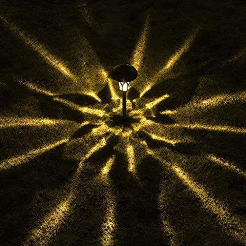 GIGALUMI Solar Lights Outdoor 6 Pack, Brown - Image 4