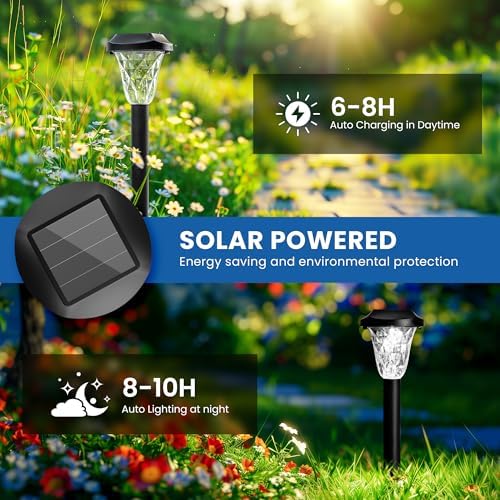 GIGALUMI Solar Outdoor Waterproof Pathway Lights - Image 3