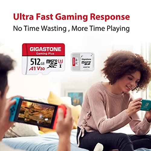 Gigastone 512GB Micro SD Card, Gaming Plus - Image 3