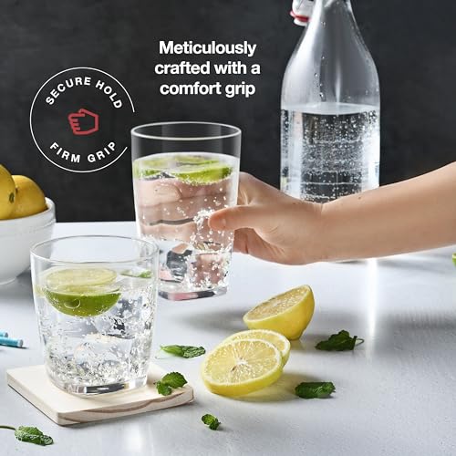 Glaver's Acrylic Unbreakable Square Tumblers Set - Image 4