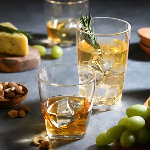 Glaver's Acrylic Unbreakable Square Tumblers Set - Image 5