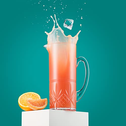 Godinger Pitcher And Highball Drinking Glasses Set - Image 2