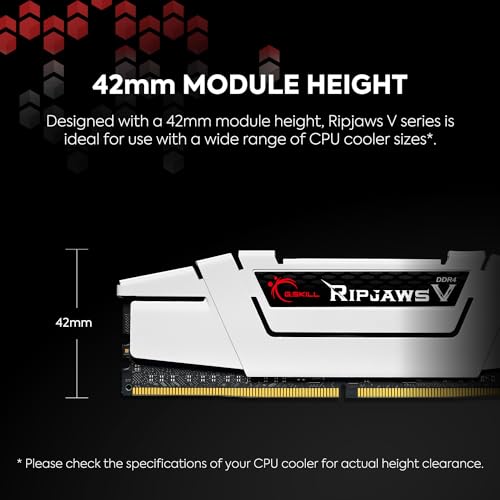 G.Skill Ripjaws V DDR4 RAM 16GB 3600MT/s (F4-3600C16D-16GVKC) - Image 3