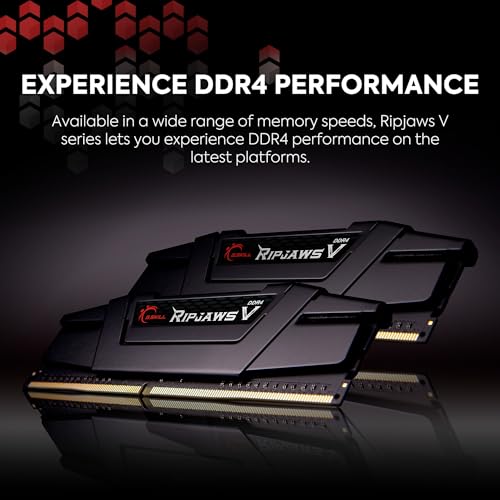 G.Skill Ripjaws V DDR4 RAM 16GB 3600MT/s (F4-3600C16D-16GVKC) - Image 2