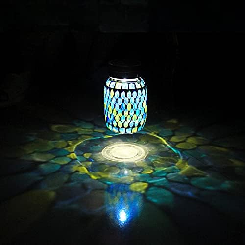 GUANFU Mosaic Solar Lanterns Outdoor Hanging Lights - Image 2