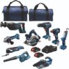 Bosch GXL18V-901B25 18V 9-Tool Combo Kit