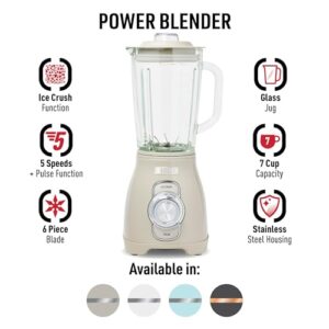HADEN Power Blender, 1.75L Glass Jug, 700W Motor