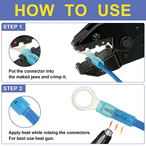 haisstronica Marine Heat Shrink Wire Connectors Kit - Image 4