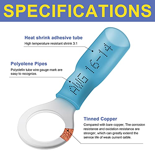haisstronica Marine Heat Shrink Wire Connectors Kit - Image 5