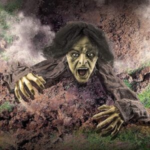 PREXTEX Halloween Scrap Earth Zombie Decoration