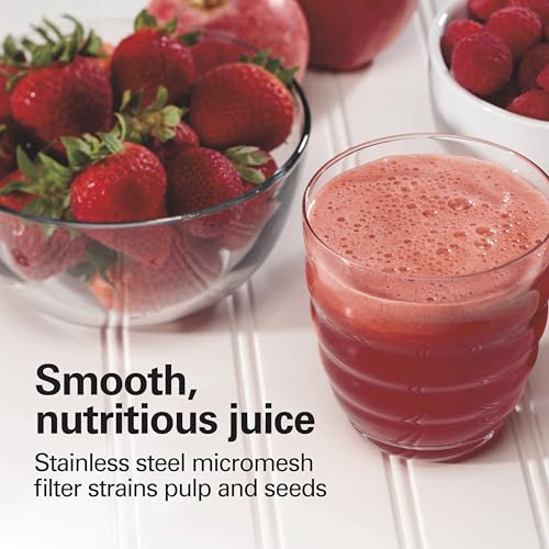 Hamilton Beach Big Mouth Large Feed Chute Juicer, 800W 67702 - Image 4