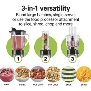 Hamilton Beach Blender & Food Processor Combo, 700 Watts