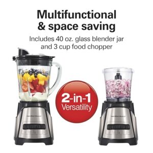 Hamilton Beach Power Elite Blender With Vegetable Chopper