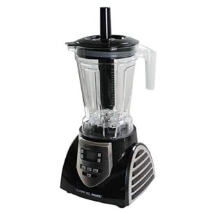 Healthmaster Elite Professional Countertop Blender, 1200-Watt, Black