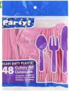 Party Inc Heavy Duty Plastic Cutlery Set