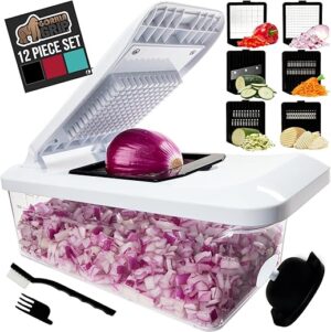Gorilla Grip Heavy Duty Vegetable Chopper Slicer