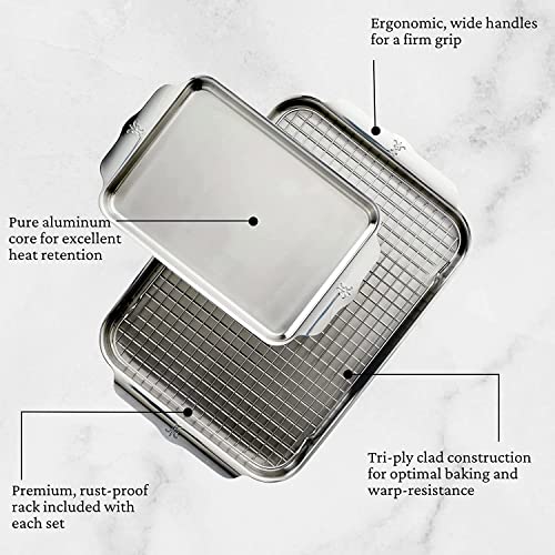 Hestan OvenBond Tri-Ply Quarter Sheet Pan - Image 3