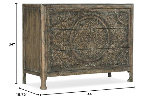Hooker Furniture La Grange Lockhart Three-Drawer Chest - Image 3