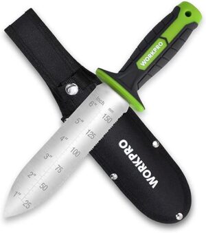 WORKPRO Hori Hori Garden Knife, 7″ Blade