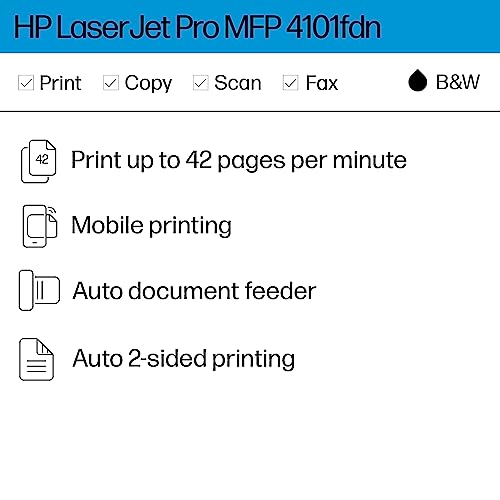 HP LaserJet Pro MFP 4101fdn Printer - Image 2
