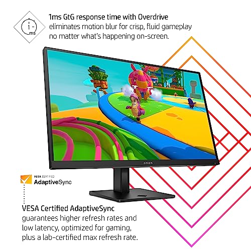 HP OMEN 27q QHD 165Hz Gaming Monitor - Image 3