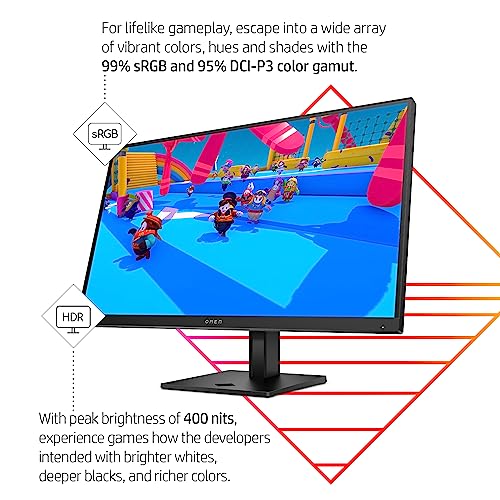 HP OMEN 27q QHD 165Hz Gaming Monitor - Image 4