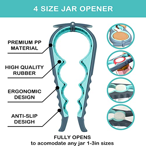 HUMANFUN 5 in 1 Jar Opener For Arthritis - Image 2
