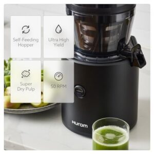 Hurom H320 Slow Juicer, Matte Black