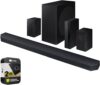 Amazon Renewed HW-Q910D 9.1.2 ch. Wireless Dolby Atmos Soundbar Bundle