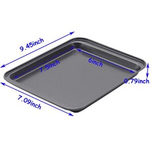 HYTK Small Nonstick Baking Sheets 9.45 X 7.09 Inch
