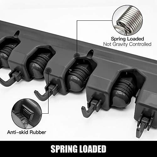 IMILLET 2 Pack Wall Mounted Mop Holder - Image 2