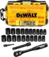 DEWALT Impact Socket Set, 1/2″ Drive, DWMT74739