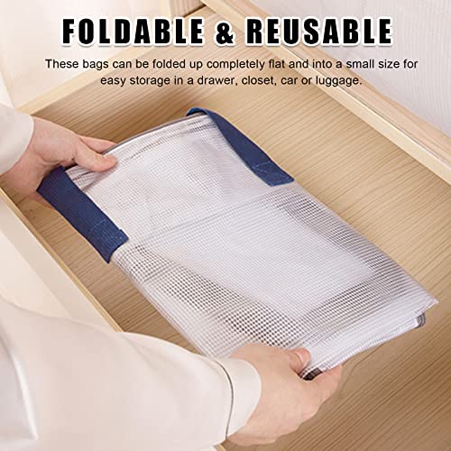 Ineetatu Extra Large Zipper Storage Bags, 3 Pack - Image 4