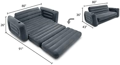 Intex Inflatable Pull-Out Sofa 66552EP - Image 3