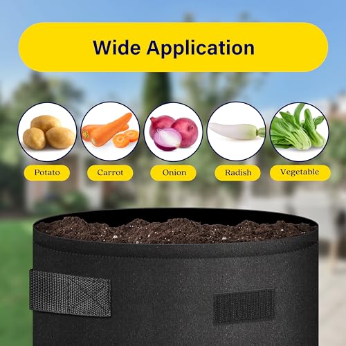 iPower 5-Pack 5-Gallon Potato Grow Bags - Image 5