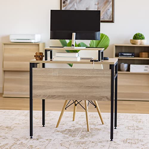 IRIS Office Desk With Monitor Stand - Image 4
