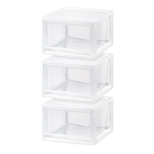 IRIS Plastic Storage Drawer Bundle, 6 & 15 Quart - Image 5