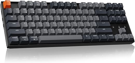 Keychron K8 Wireless Mechanical Keyboard, White Backlight